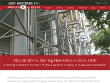 Tablet Screenshot of abrybrothers.com